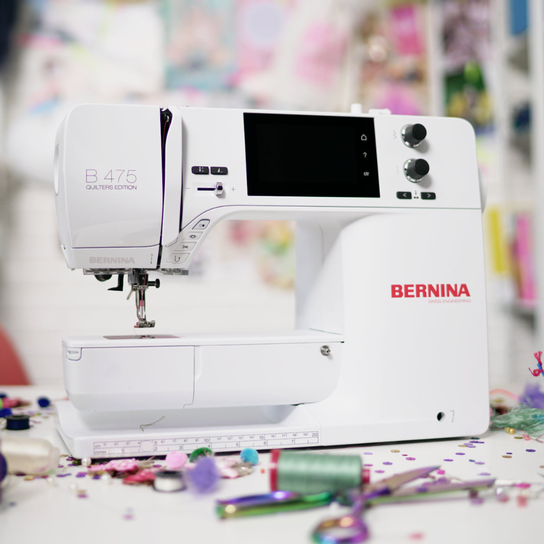 Bernina B475 QE im Atelier