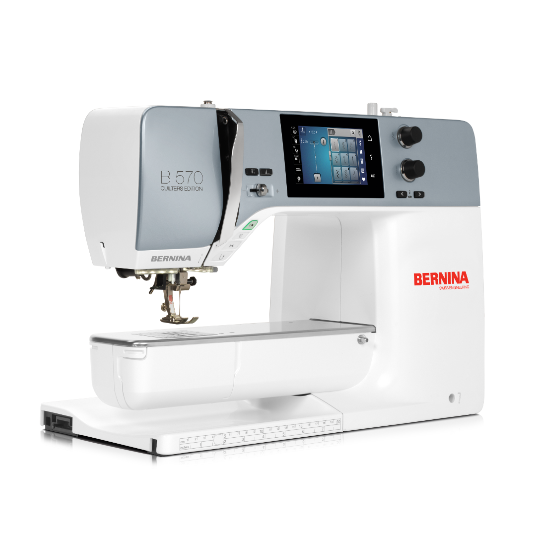 Bernina B570 QE seitlich